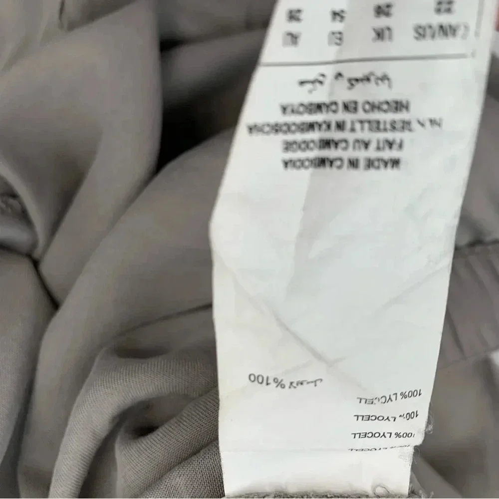 Love Ledgend  Chambray Jogger Pants Woman‎ 22 Elastic Drawstring Waist 3769 - Picture 7 of 10